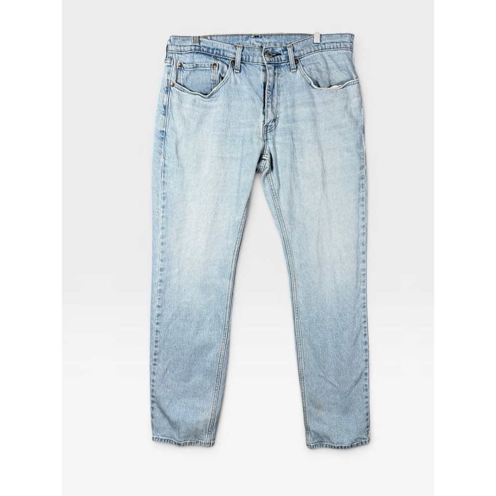 Levi's 559 Jeans Men's 34x32 Light Wash Relaxed Straight Denim Pants Y2K Vintage